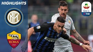 Inter 11 Roma  El Shaarawy and Perišić Score as Points are Shared  Serie A [upl. by Lovash]