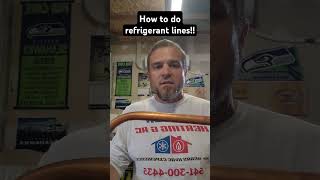 How to install refrigerator lines without buying any fittings [upl. by Cornell521]