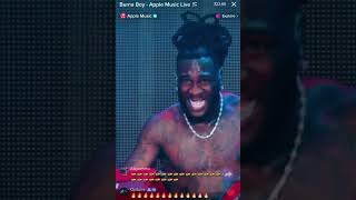 Burna Boy performs Kilometre live at his soldout London Stadium concert [upl. by Sherrill]