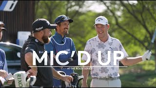 Pro Golfer And Caddie MICd Up LIVE During Round [upl. by Ahtael]