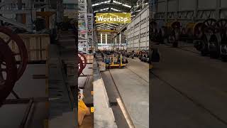 Inside Railway Workshop Wheel Shop 🌟 reels automobilentpctraveltrain indianrailwaysshorts [upl. by Materi]