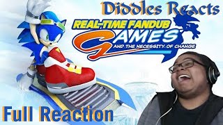 Diddles Reacts Sonic Riders Real Time Fandub Full Reaction [upl. by Macnamara]