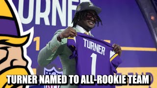 Diamond Dallas Turner Named to NFLcom AllRookie Team 💎💎💎 [upl. by Oralee]