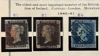 Scott International Postage Stamp Album Part1  GREAT BRITAIN pages 1840  1940 [upl. by Kaleb]