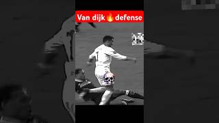 van dijk defensive skill 🥶😈shorts football [upl. by Atteuqihc]