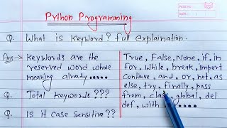 Python Keywords  Learn Coding [upl. by Lapides]