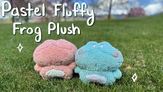 pastel fluffy froggy plush [upl. by Bina]