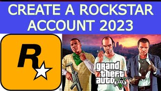 How to Create a Rockstar Social Club Account GTA5 2023 [upl. by Bonnee]