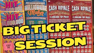 BIG TICKET SESSION 🍀🍀🍀 170 MIX TEXAS LOTTERY TICKETS 🎟️ 20s 30s 50s [upl. by Ibrek]