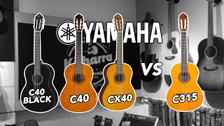 Yamaha C40 Black Yamaha C40 Yamaha CX40 vs Yamaha C315 Sound Demo amp Comparison  Kitharra [upl. by Haldan]