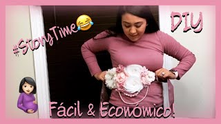 Cinturón de Maternidad🤰🏻 Maternity Sash ✨TUTORIAL 🌸 Spanglish [upl. by Nyluqcaj]