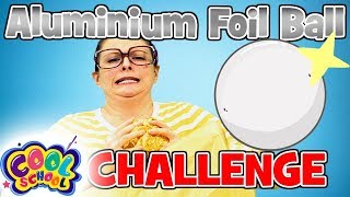 Arts and Crafts with Crafty Carol  Aluminium Foil Ball Challenge  Crafts for Kids [upl. by Asiar559]