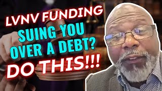 lvnv funding suing you over a debt do this lvnvfunding thecreditrepairshop [upl. by Valerio]