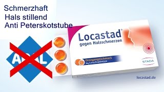 YouTube Kacke  Locastad C für extrastarke Halsschmerzen [upl. by Nosned714]