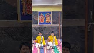 Kalinga Narthana thillana by Vishmaye and Thanmaye karnaticmusic srirangam [upl. by Fredericka]