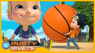 Liam’s Large Adventure  Rusty Rivets  Cartoons for Kids [upl. by Brick]