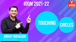 IOQM 202122  TOUCHING CIRCLES  Maths Olympiad 2021  IOQM Preparation  Abhay Mahajan  Vedantu [upl. by Irtemed]