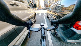 A Warm MidDecember NYC Bicycle Commute [upl. by Arocahs]