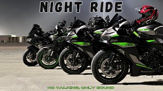 Gurugram’s Midnight Madness on the Zx6R [upl. by Kentiggerma721]