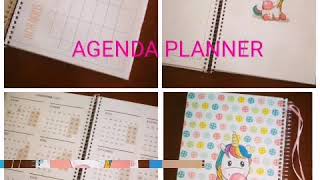 Set cartuchera y agenda planner unicornio [upl. by Ebberta200]