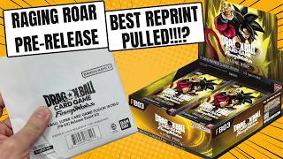 FB03 Raging Roar PreRelease Event Booster Box Dragon Ball Super Fusion World [upl. by Evangeline]