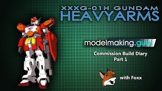 Commission Build Diary Gundam Heavyarms Master Grade pt1 [upl. by Hughett642]