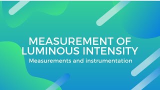 Measurement of luminous intensity Malayalam [upl. by Atnauqal]