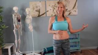 Tubular Core and Diaphragm Vacuum for Postpartum Mamas  Yoga Tune Up® [upl. by Shapiro]