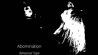 Abomination US  Rehearsal Tape 1988 Full Demo [upl. by True]