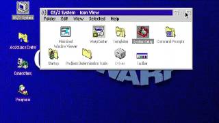 How to create utility diskettes and remove OS2 Warp 4 [upl. by Boudreaux]