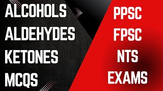 ALCOHOLS ALDEHYDES AND KETONES SOLVED MCQS WITH ANSWERS jhwconcepts711 [upl. by Ronel140]