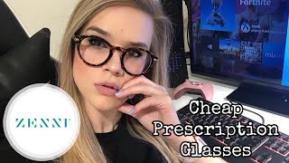 Zenni Optical Review  CHEAP PRESCRIPTION GLASSES [upl. by Aneet885]