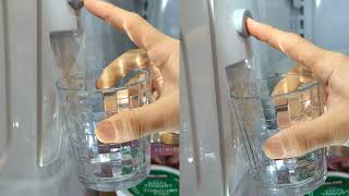 Refrigerator Slow Water Flow or Dribble from Dispenser  GE Fridge RPWFE Filter  SOLVED [upl. by Eelsel]