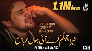 Farhan Ali Waris  Tera Chehlum Karne Ay Hun Abbas  Noha  2014 [upl. by Sucramej]