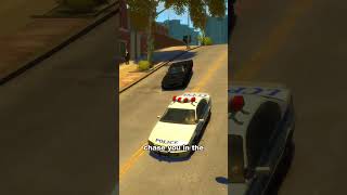 WHAT DO COPS CHASE YOU WITH IF YOU STEAL THEIR CAR IN GTA GAMES [upl. by Esinel]