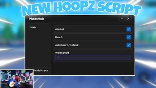 NEW HOOPZ SCRIPT  PASTEBIN 2024  AIMBOT REACH AUTO GUARD [upl. by Arutnev711]