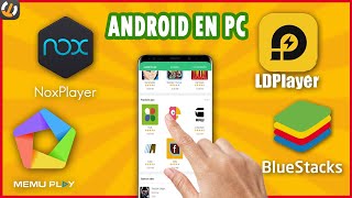 Los MEJORES EMULADORES Android para PC en 2024 [upl. by Trescha172]