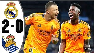 Real Madrid vs Real Sociedad 20 Highlights [upl. by Haze]