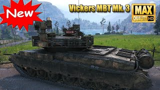 NEW British quotVickers MBT Mk 3quot reward tank  World of Tanks [upl. by Hussar206]