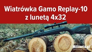 Wiatrówka łamana na 10 strzałów  GAMO Replay 10  Sklep Militariapl [upl. by Yelhsa]