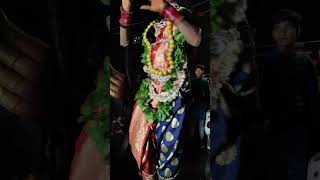 Kaali Mata dance😱🪔🚩  devimaa dance kalimaa shivbarat shorts [upl. by Lerret]