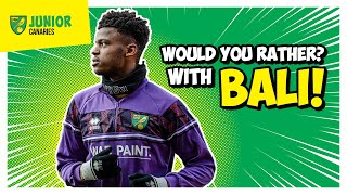 JUNIOR CANARIES  Would You Rather with Bali Mumba 😯🦆 [upl. by Eserehc]