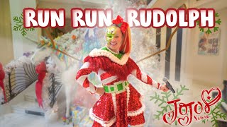 JoJo Siwa  Run Run Rudolph OFFICIAL LIVE PERFORMANCE MUSIC VIDEO [upl. by Adim]