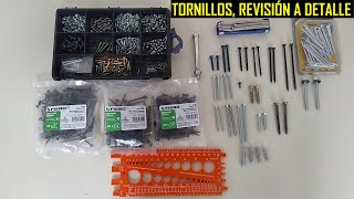 TIPOS DE TORNILLOS  CARPINTERÍA Y OTROS [upl. by Inaffyt]