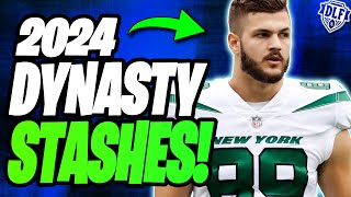 8 Players To Stash For 2024  Dynasty Fantasy Football 2023 [upl. by Yalonda]