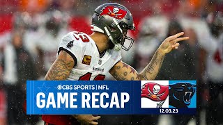 Buccaneers HOLD OFF Panthers LATE rally  Game Recap  CBS Sports [upl. by Oznarol878]