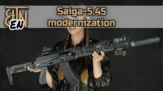 Saiga 545 modernization [upl. by Ettolrahc353]