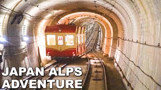 Japan Alps Adventure Taking Japans Highest Railway from Nagano to Toyama  Japan Travel [upl. by Wedurn486]