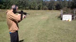 Full Auto AR15 Smith and Wesson MampP15 with a 30 Rounds Magazine [upl. by Etti992]