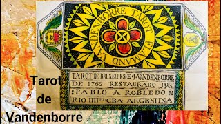 Vandenborre Tarot de Bruselas de 1782  Restauración  Pablo Robledo [upl. by Emelun]